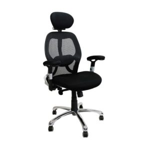 Kato 24 Hour Mesh High Back Operator Chair (Black)